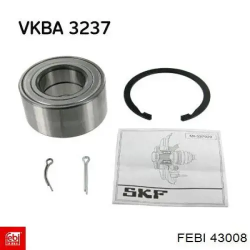 Нижний рычаг 43008 Febi