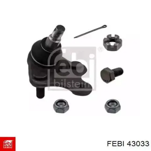 Шаровая опора, нижняя Febi 43033 цена, от 12.80 USD