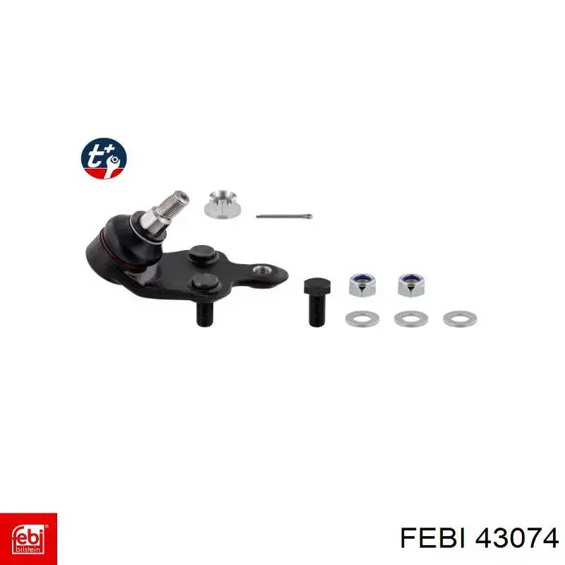 Шаровая опора левая нижняя Febi 43074