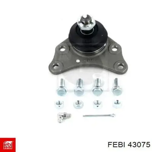 43075 Febi Палец шаровой нижний