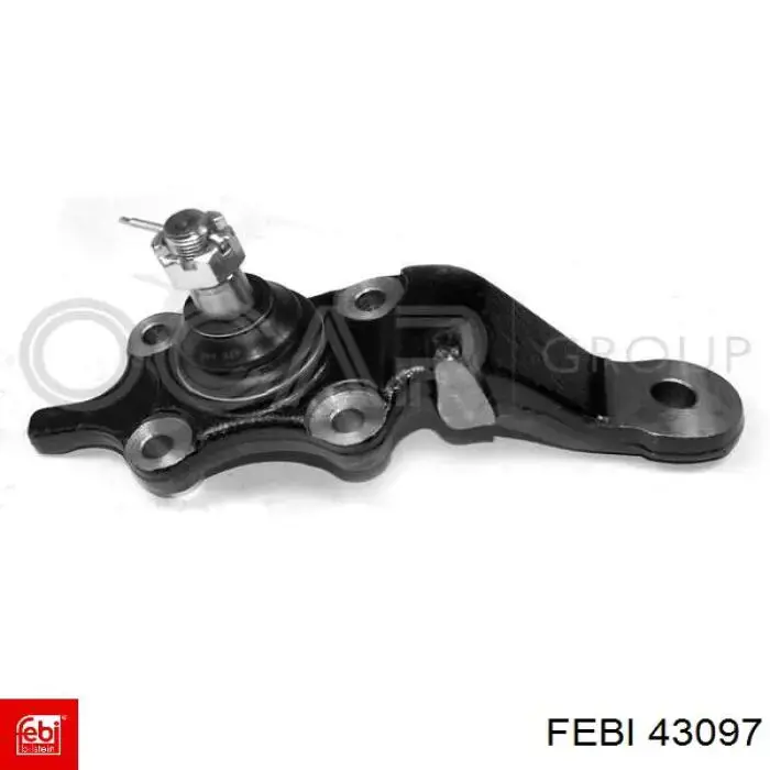 Нижняя левая шаровая опора Febi 43097 цена, от 34.30 USD