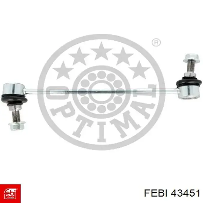 Тяга переднего стабилизатора Febi 43451 цена, от 12.67 USD