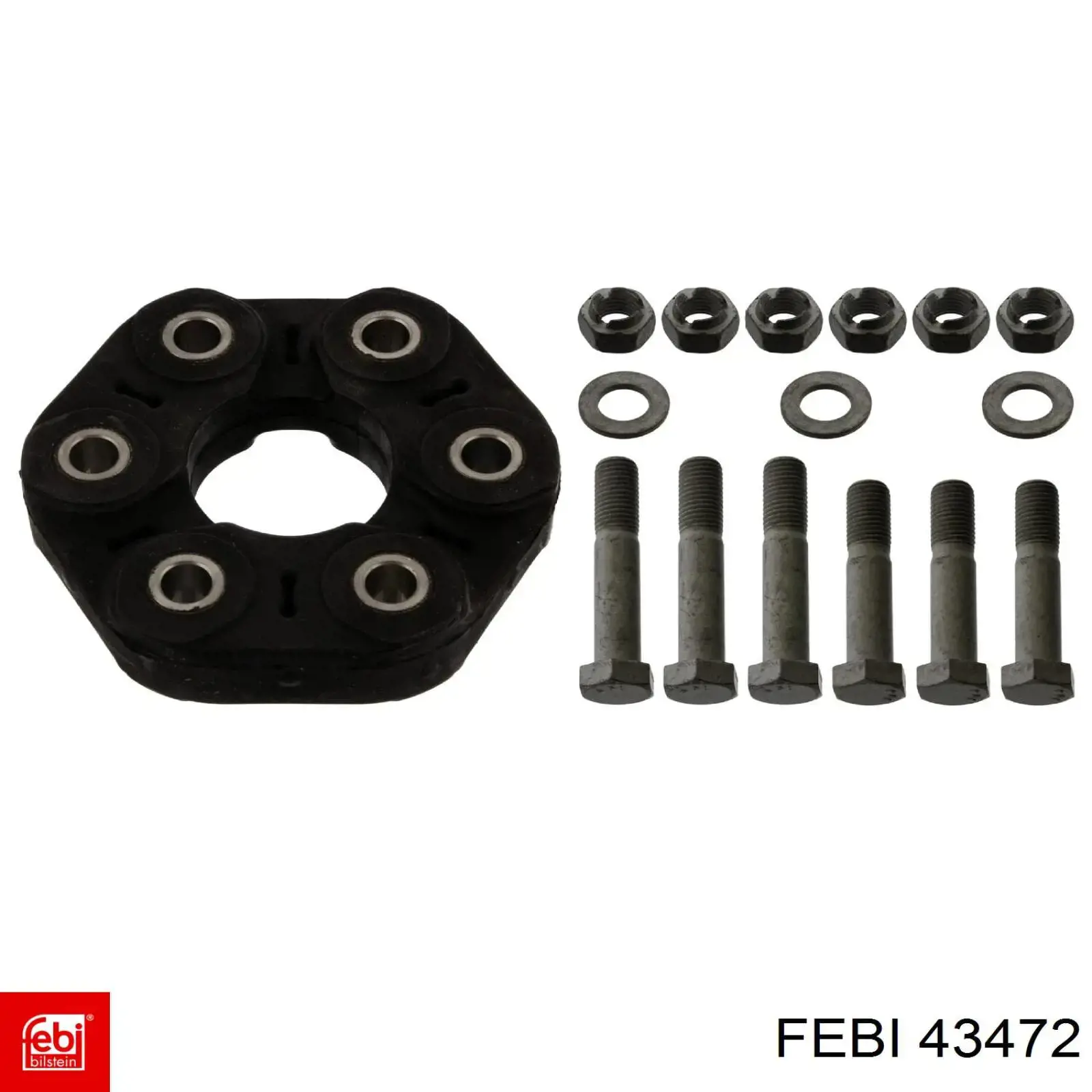 Резиновая муфта кардана Febi 43472 цена, от 31.67 USD