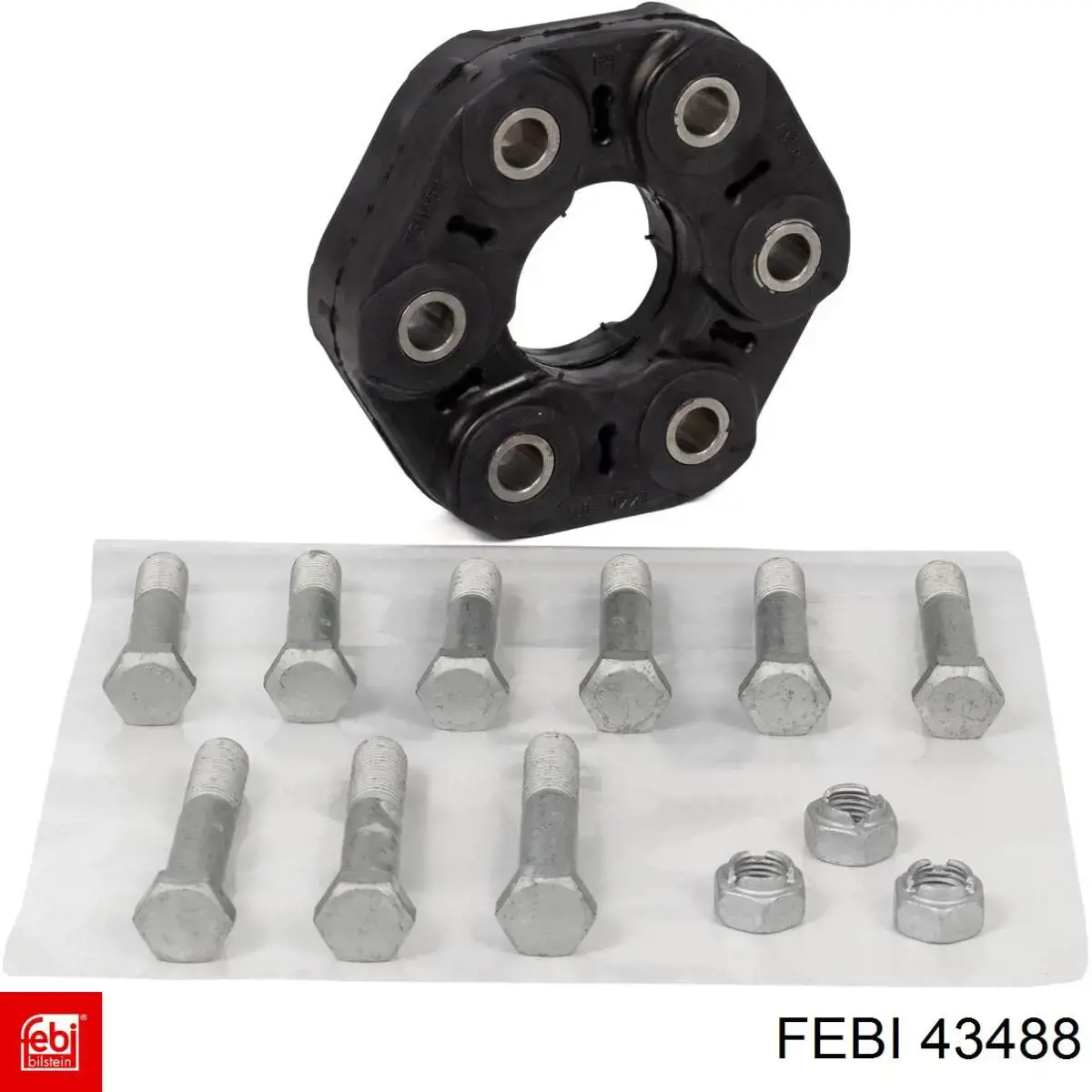 Эластичная муфта кардана Febi 43488