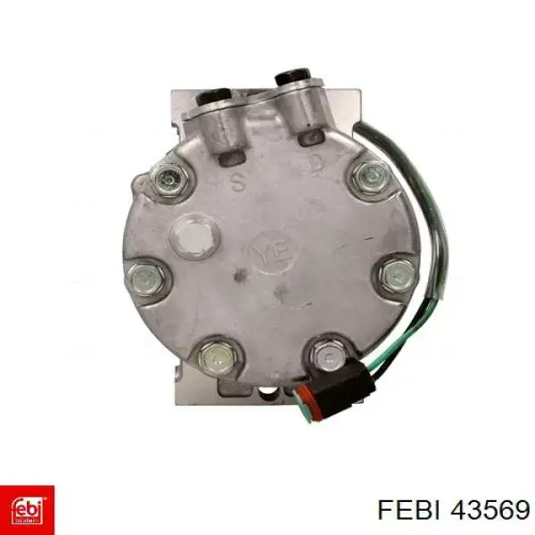 Насос кондиционера Febi 43569