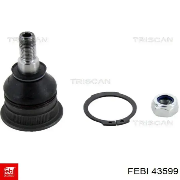 Игольчатый подшипник задней балки Febi 43599 цена, от 43.01 USD