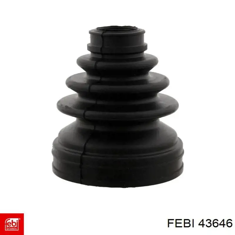 Пыльник шарнира угловых скоростей внутренний передний Febi 43646 цена, от 9.51 USD