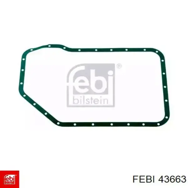 Прокладка поддона АКПП и МКПП Febi 43663 цена, от 12.51 USD
