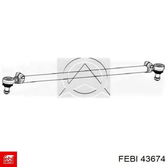 Тяга поперечная передней подвески Febi 43674 цена, от 86.12 USD