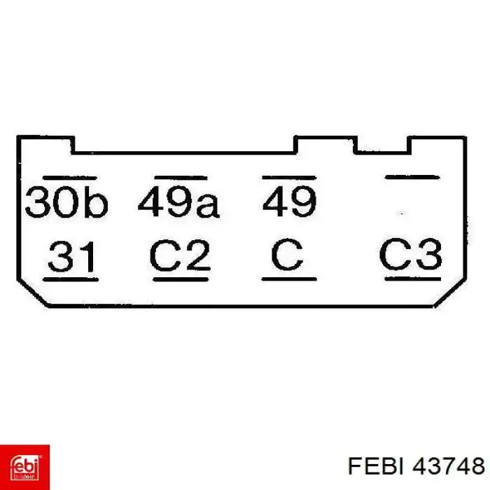 43748 Febi Реле указателей поворотов