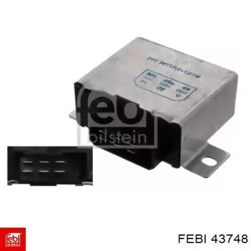 Автомобильные реле поворотов Febi 43748 цена, от 17.54 USD