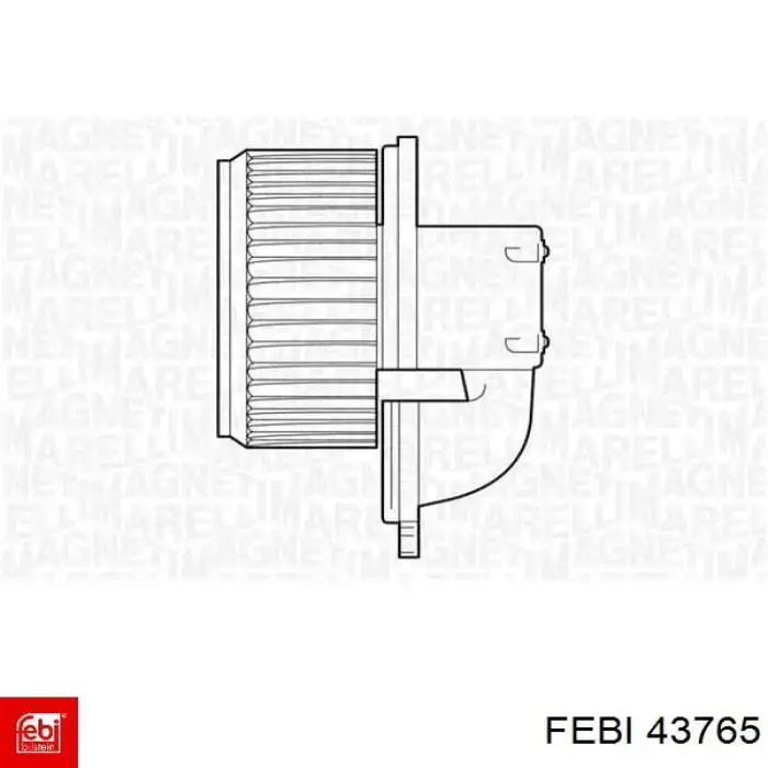 Мотор вентилятора печки (отопителя салона) Febi 43765 цена, от 83.17 USD