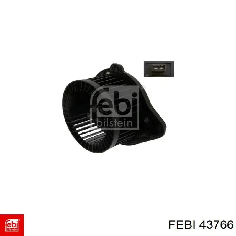 43766 Febi motor de ventilador de forno (de aquecedor de salão)