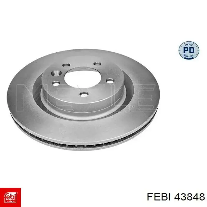 Тормоз дисковый передний Febi 43848 цена, от 65.25 USD