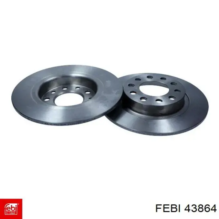 Задний дисковый тормоз Febi 43864