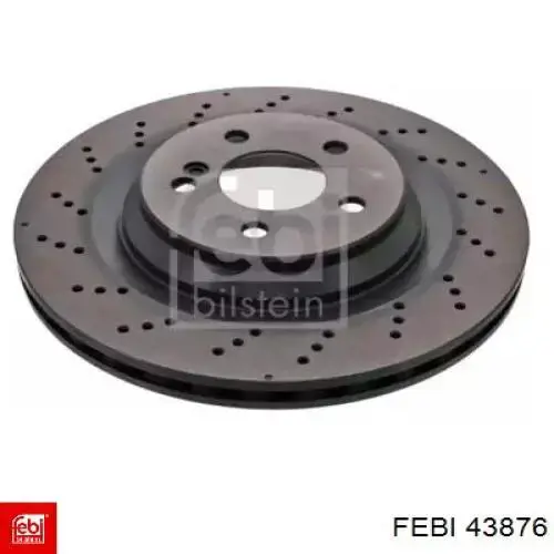 Задний тормозной диск Febi 43876 цена, от 70.64 USD