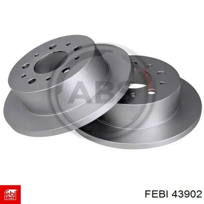 Задний тормозной диск Febi 43902 цена, от 40.16 USD