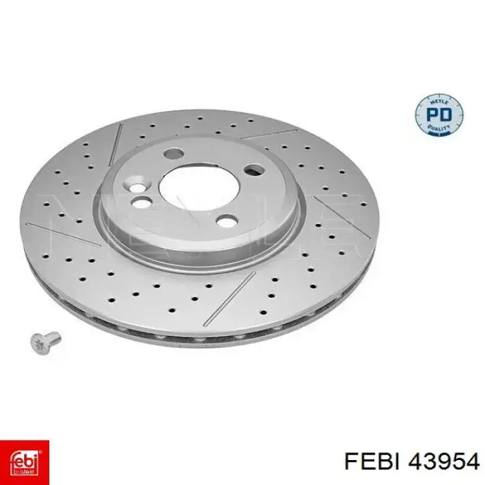 Передние тормозные диски 43954 Febi