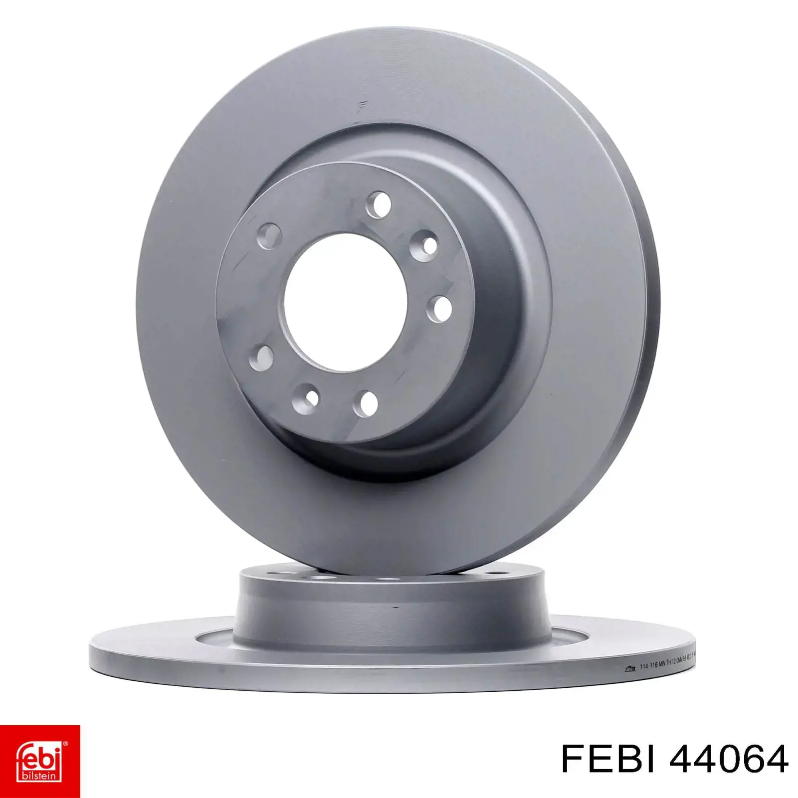 Купить 44064 Febi Диск тормозной задний