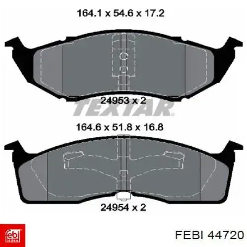 Купить 44720 Febi Амортизационная стойка