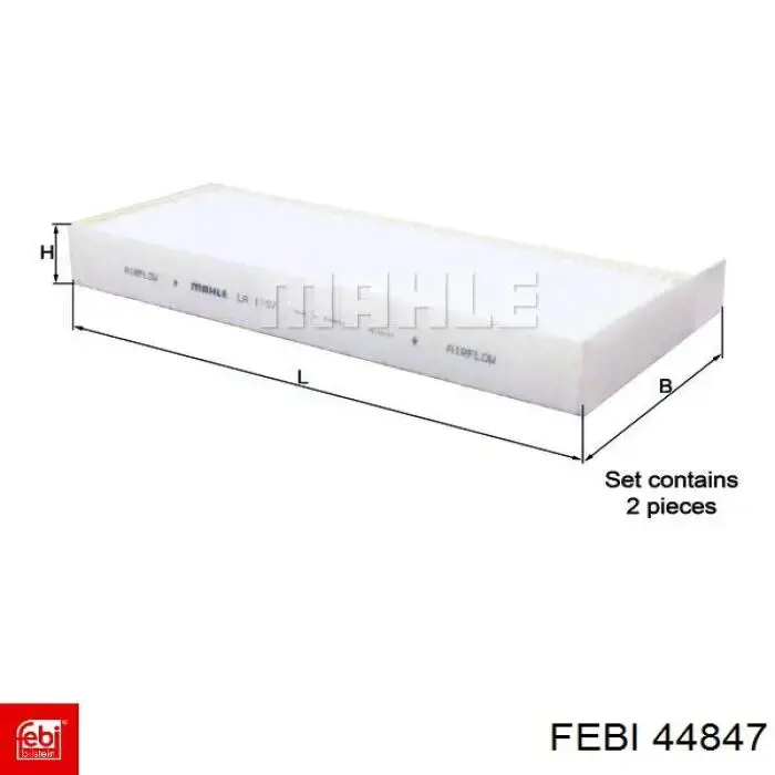 Фильтр салона 44847 Febi