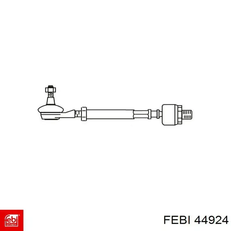 Тяга рулевая в сборе левая 44924 Febi