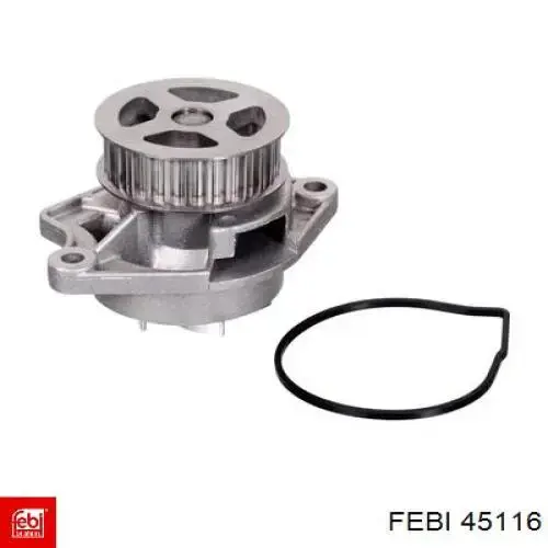 Ремень ГРМ, комплект Febi 45116