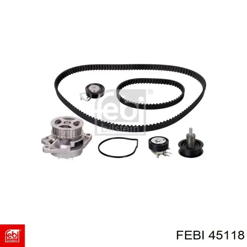 ГРМ ремни, комплект Febi 45118 цена, от 102.35 USD