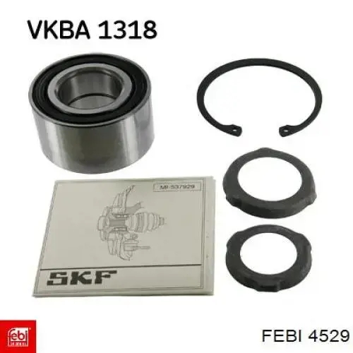 4529 Febi Подшипник ступицы задней