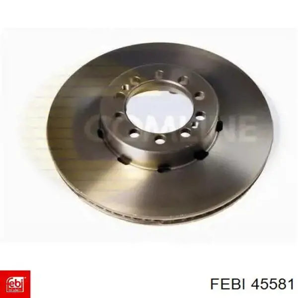 Тормоз дисковый передний Febi 45581 цена, от 74.90 USD