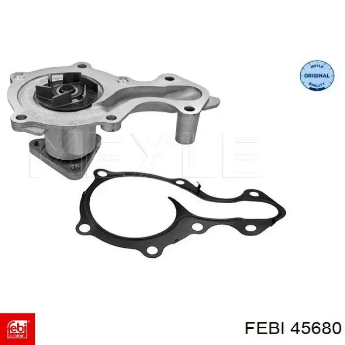 Помпа водяная (насос) охлаждения, в сборе с корпусом T0290 Kamoka
