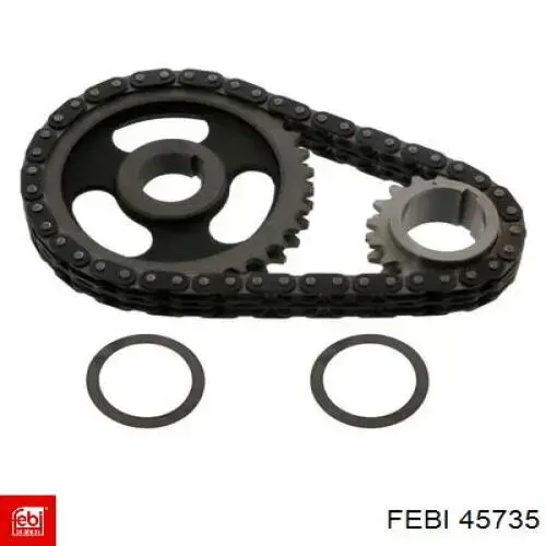 Ремкомплект ГРМ Febi 45735 цена, от 194.29 USD