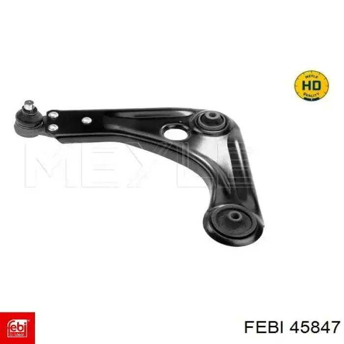 Гидроопора двигателя передняя Febi 45847 цена, от 55.24 USD