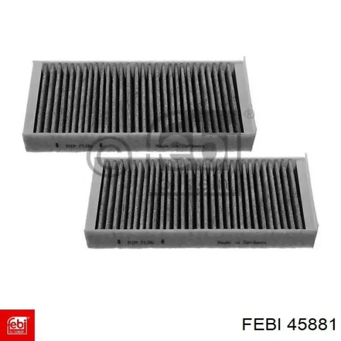 Купить 45881 Febi Фильтр салона угольный