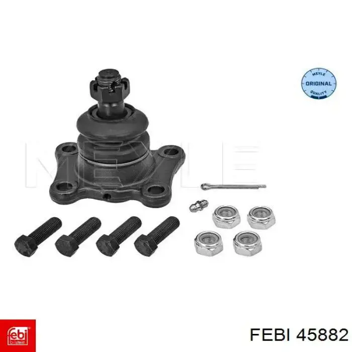 Болт крепления передней шаровой опоры к цапфе Febi 45882 цена, от 4.79 USD