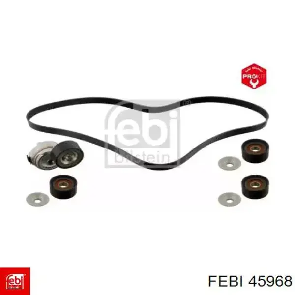 45968 Febi Ремень приводной, комплект