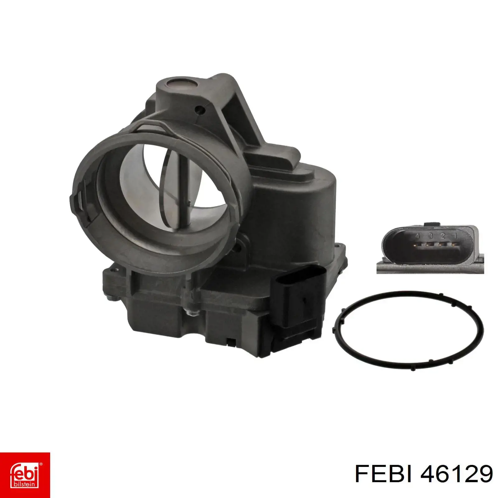 Дроссельная заслонка в сборе Febi 46129 цена, от 157.61 USD