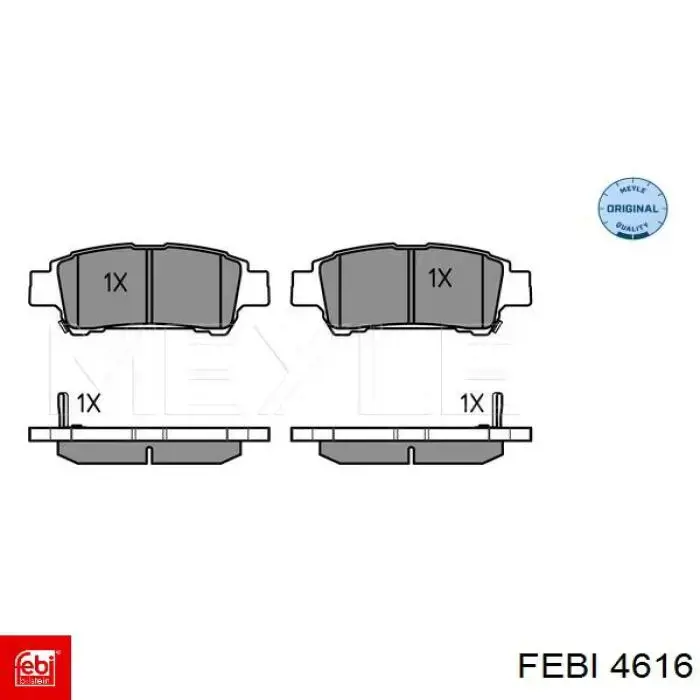 Масляный насос 4616 Febi