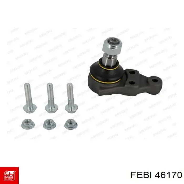 Тяга рулевая передней подвески продольная Febi 46170 цена, от 112.56 USD