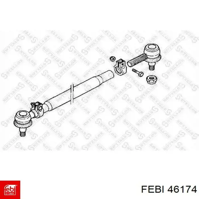 Тяга рулевая в сборе Febi 46174 цена, от 59.97 USD