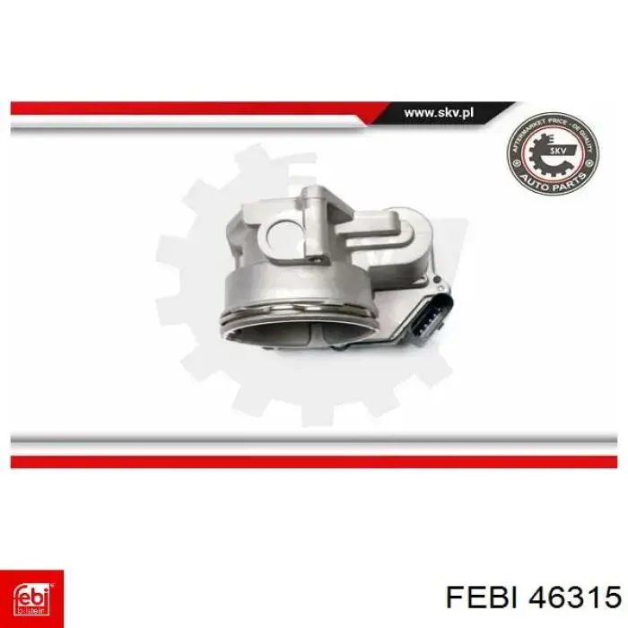 Дроссельная заслонка 46315 Febi