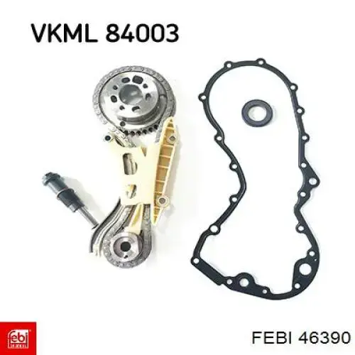 Ремкомплект ГРМ Febi 46390 цена, от 126.69 USD