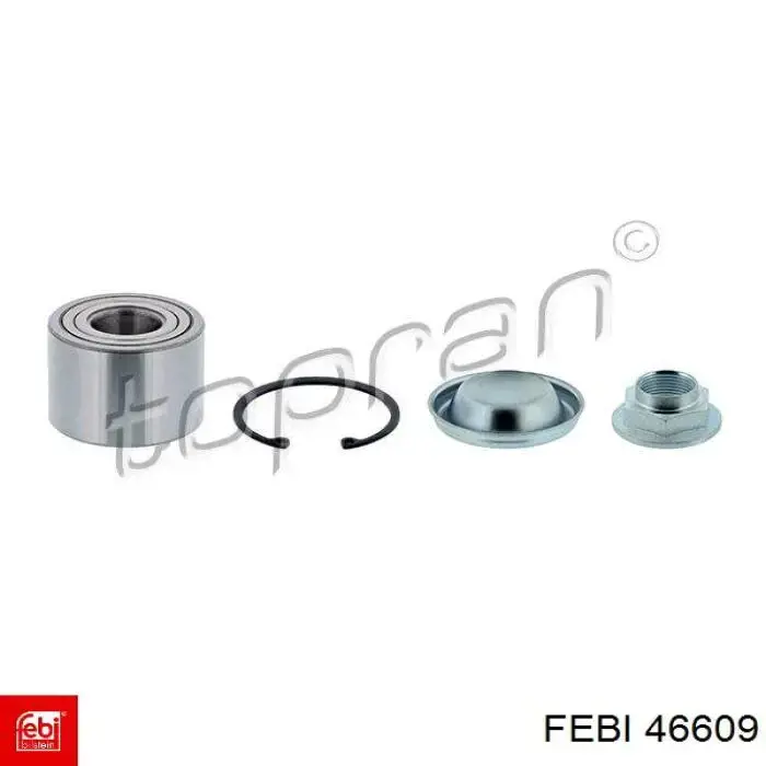 Подшипники задней ступицы Febi 46609 цена, от 26.56 USD