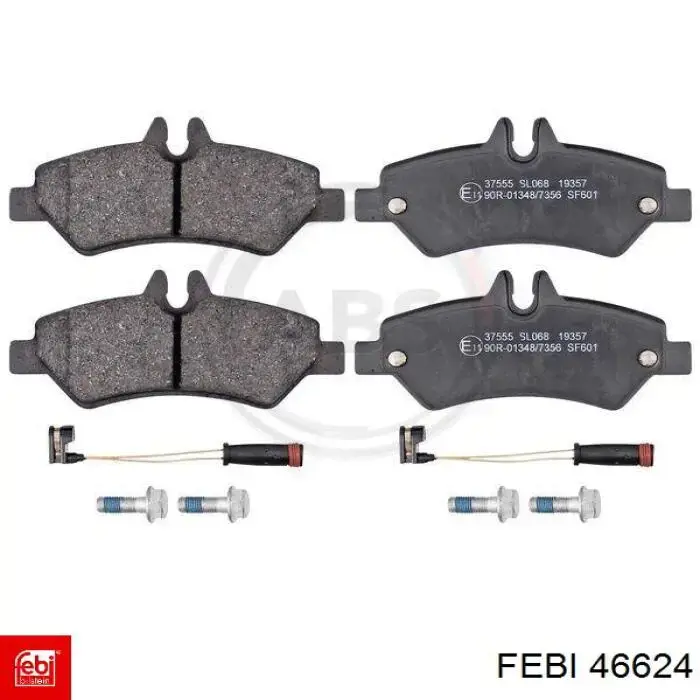 Болт колеса Febi 46624