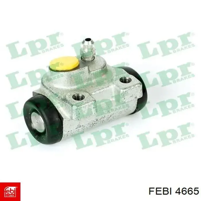 Задние барабанные колодки 04665 Febi