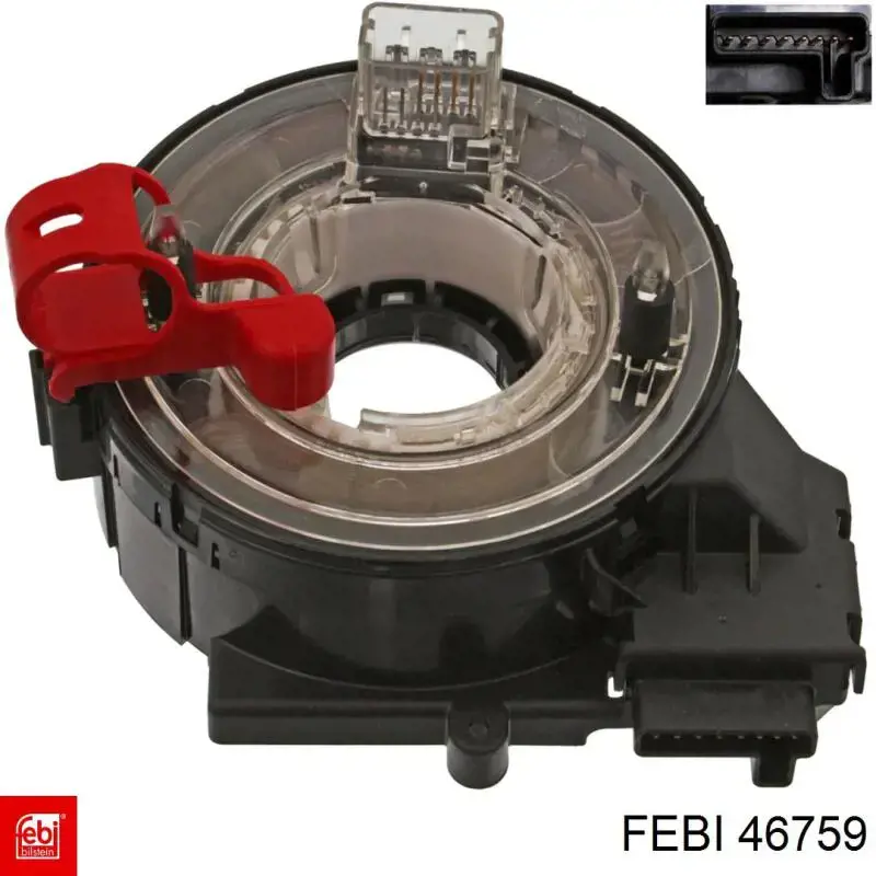 Контактное кольцо подушки безопасности Febi 46759 цена, от 24.07 USD