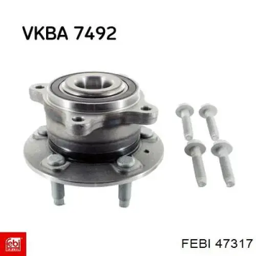 Купить 47317 Febi Ступица переднего колеса