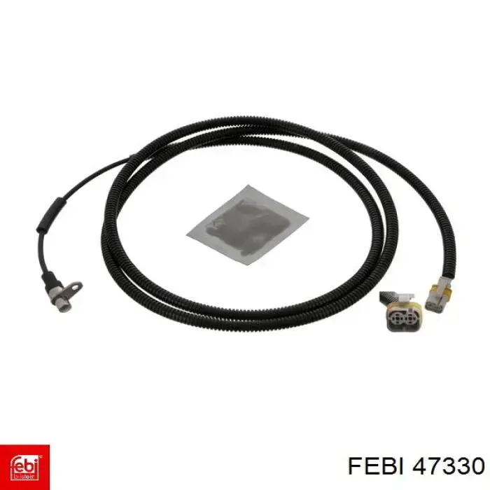 Датчик АБС (ABS) задний, левый Febi 47330 цена, от 19.69 USD
