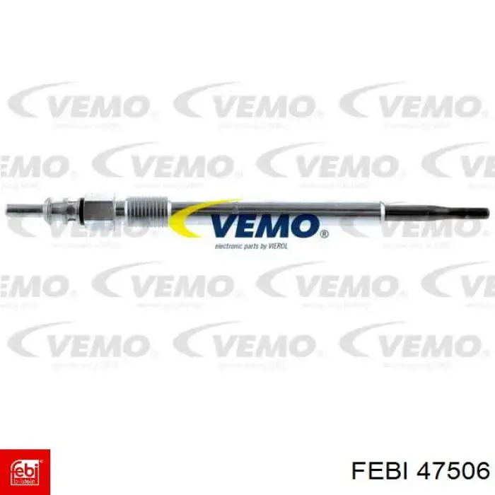 Свечи накала Febi 47506 цена, от 17.51 USD