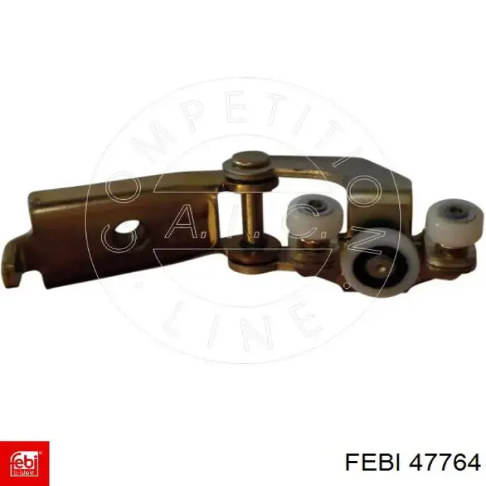 Ролик двери боковой/сдвижной, правый центральный Febi 47764 цена, от 20.61 USD